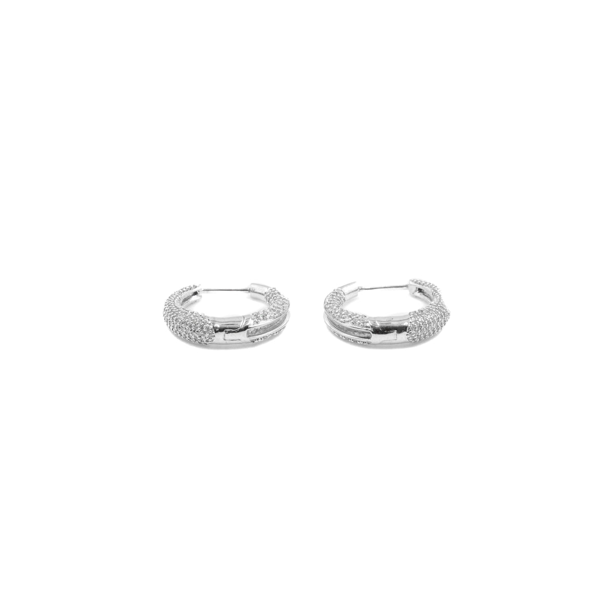Round Hoop Earrings